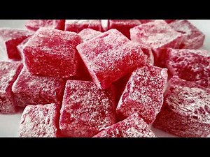 Lokum Recipe | Turkish Delight Recipe | Turkish Recipes | The Chronicles of Narnia