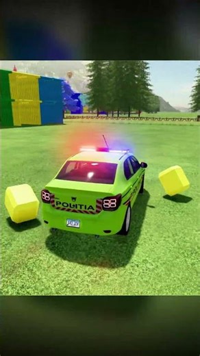 TRANSPORTING AND PARKING POLICE CARS, AUDI, JEEP, DACIA, FORD, COLORFUL VEHICLES ON MAN TRUCKS. FS22