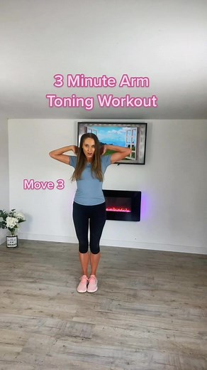 3 Minute Arm Toning Workout 💪🏼💦💦#workoutroutine #womenshealth #armtoning #wellnesstips #perimenopause #menopause #athomeworkout #homeworkout