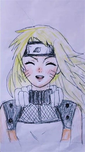 Naruto female version ❤️💫 #art #anime @Zoya_drawing_artist