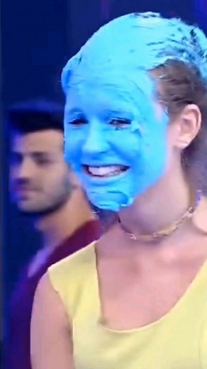 Cute girl gets pied #short #shortvideo #shorts #wam #messy #pie #tortanacara #pied #pieintheface