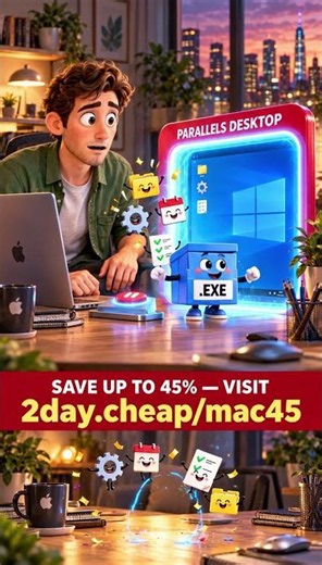 How to Open a .EXE File on a Mac with Parallels Desktop 📦💻 #parallelsdesktop #windowsonmac #mactips