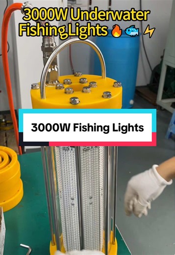 Building a 3000W Blue Fishing Light Setup