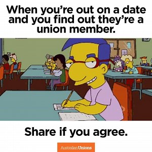 6.8K views · 247 reactions | Increase your chances in love. Join your union ❤️ >> https://join.australianunions.org.au/begin-join | Australian Unions | Facebook