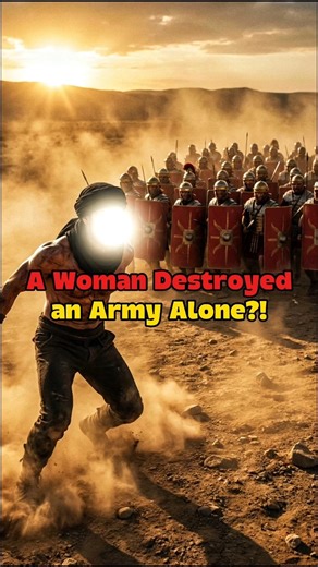 A Woman Destroyed an Army Alone?!
