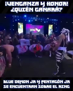Se traían ganas ¡Y el cuadrilatero fue testigo! Blue Demon Jr Vs Pentagón Jr | Lucha Libre AAA Worldwide
