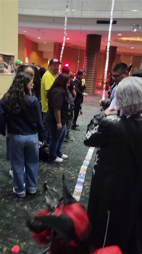 the longest ribbon chain I saw at Anime Los Angeles