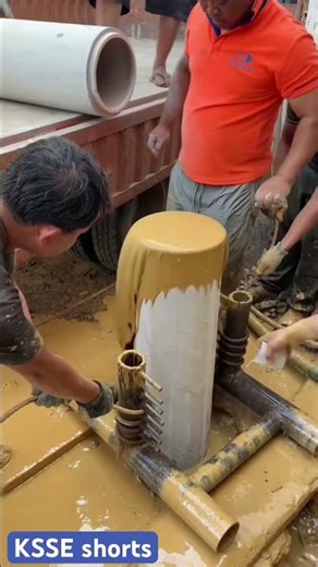 How High-Yield Water Wells Are Constructed 🤯💧 #Construction #Engineering