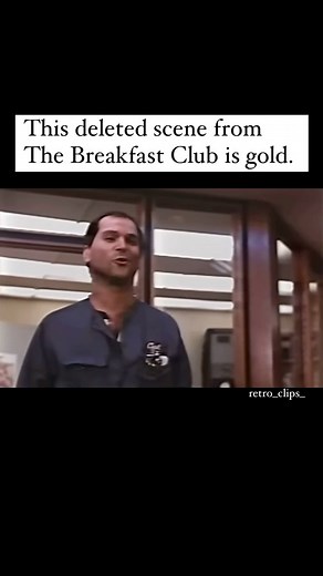 retro_clips_ on Instagram: "#80s #1980s #movie #80smovies #thebreakfastclub #deletedscene #retro #nostalgia #roasting"