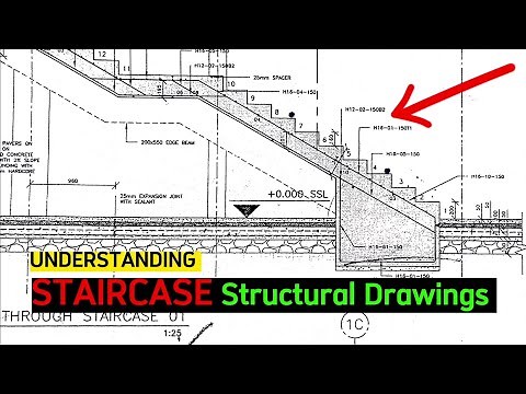 How to read Structural Drawings like an Expert - A Step by Step Guide ( Part 8 STAIRCASES)