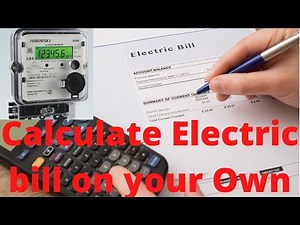 How to calculate your connected load and Electricity bill on your own ..easy explanation