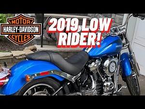 2018 Harley-Davidson Softail Low Rider (FXLR) Review | Electric Blue