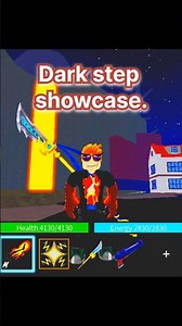 Dark Step Showcase Blox fruit #bloxfruits #roblox