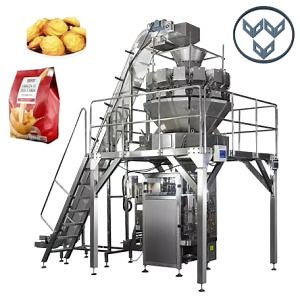 [Hot Item] Multi-Function Automatic Biscuits Cookie Vertical Snack Packing Machine 4 Edges Seal Bag Packing Machine