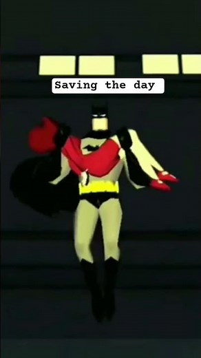 SAVING THE DAY #batman #vengeance #ps2 #batmananimatedseries #gameplay #nostalgia #gamingshorts