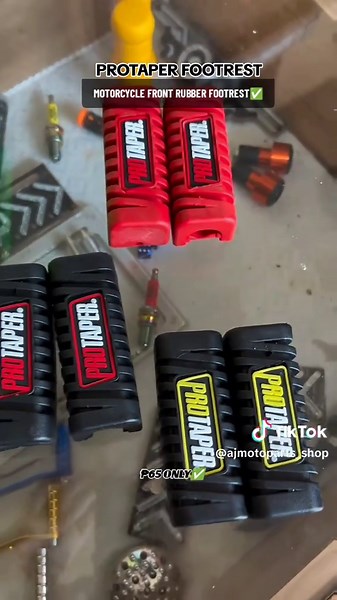 Affordable ProTaper Front Rubber Footrest for Motorcycles