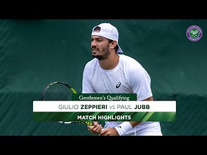 Zeppieri emperious over Jubb | Giulio Zeppieri vs Paul Jubb | Highlights | Wimbledon 2025