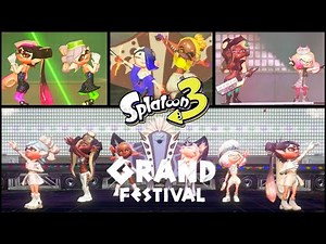ALL 19 Idol Performances - Splatoon 3: Grand Festival