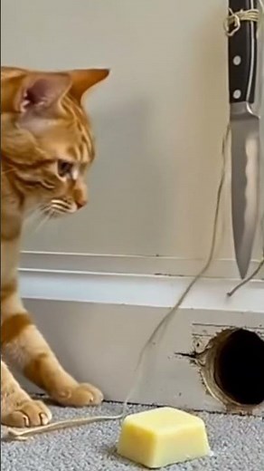Epic Cat vs Mouse Battle 😂🐱🧀 #animalsvideo #funnyanimals #catandmouse