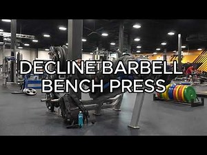 How to Do the Decline Barbell Bench Press (Perfect Form for Lower Chest Growth!)