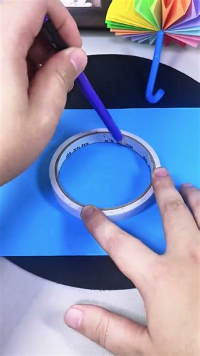 technique for making origami paper circle motifs #technique #origamipaper #circle #shorts