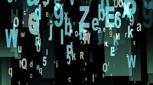 Digital Animation Letters Numbers 4k Stock Footage Video (100% Royalty-free) 11582633 | Shutterstock