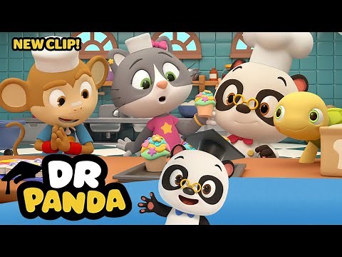 Dr. Panda 🍰 Baking with Bip and Meimei! | Kids Learning Video