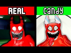 I made EVERY CHAPTER of Garten of BanBan out of Candy!