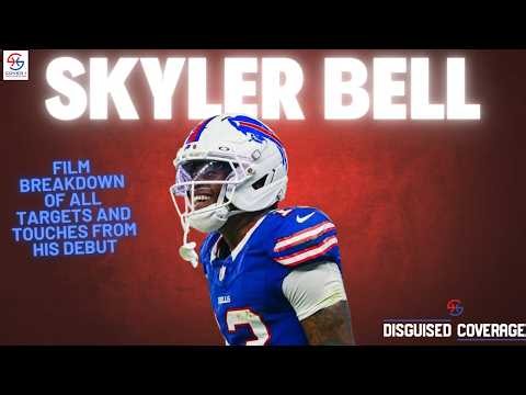 Every Target and Touch from Skyler Bell in his Bills Debut | DC
