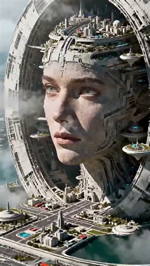 AI Fantasy Journey｜赛博城霓虹，未来城的世纪重构蓝图 #cyberpunk2077 #robot #cyberafternoon #midjourney #music