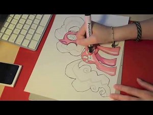 Speed drawing MLP - Pinkie Pie (a second time)
