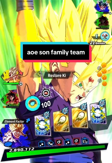 the most annoying non skill team in the game. Join the discord server link in bio • • • #dragonballlegends #dbl #gohan #goku #foryoupage