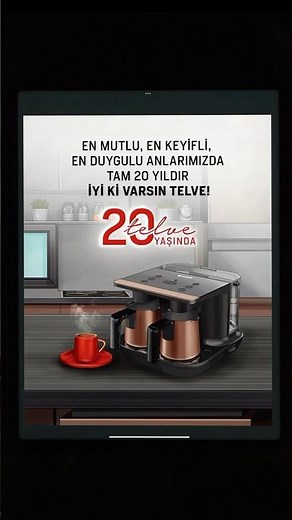 Arçelik Telve 20. Yaşında! 🥳🎉☕