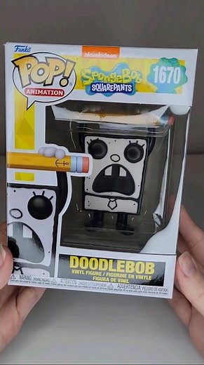 Check Out This NEW DoodleBob Funko Pop! ✏🖤 #spongebob25