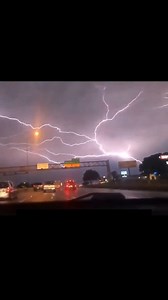 WAJID ALI KAMBOH on Instagram: "Lightning strikes with explosion, Wait for it😱⚡️ Lightning is a naturally occurring electrostatic discharge during which two electrically charged regions, both in the atmosphere or with one on the ground, temporarily neutralize themselves, causing the instantaneous release of an average of one gigajoule of energy.This discharge may produce a wide range of electromagnetic radiation, from heat created by the rapid movement of electrons, to brilliant flashes of visi