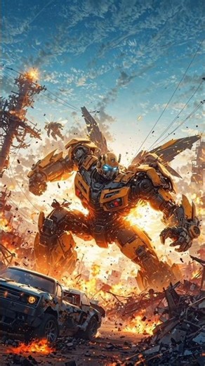 🎬 Bumblebee 🔥 || #transformers #shorts #bumblebee