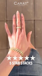 ️New season, new sparkle! Stack them high, mix them up and make it yours! ✨ Dive into our endless combos of bracelets and stacking rings, because more is always more. Enjoy free shipping over $2000 HKD | CARAT*