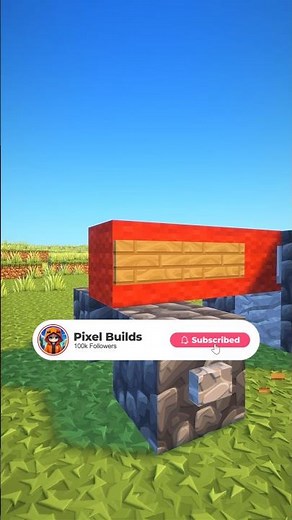 Minecraft Tractor 🚜#minecraft #shorts