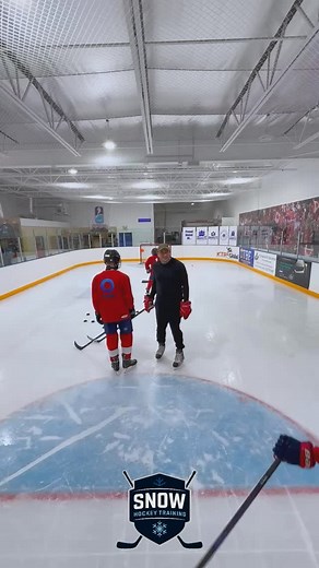 Love this 4-Shot Hustle Drill — here’s why: 🔥 Develops 3 different shot types (snapshot, one-timer, tip) 🔥 Requires staying controlled while maintaining a high pace 🔥 Sharpens shot execution under pressure 🔥 Finishes with a defensive zone clear to complete the rep A simple drill packed with purpose! #hockey #windsorhockey #hockeyskills #growth #playerdevelopment #giveback #workhard #hockeydrills | Snow Hockey Training