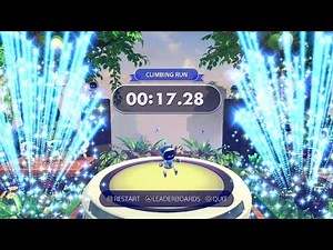 ASTRO's PLAYROOM Climbing Run Speedrun in 17.28 - Former World Record!