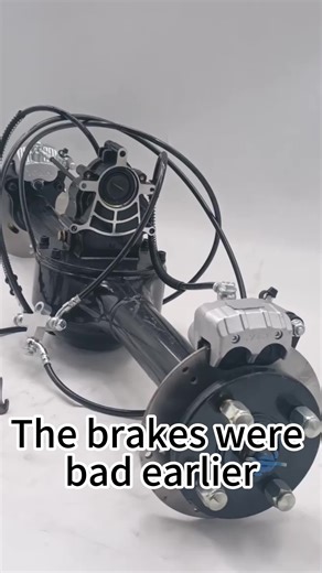 Electric Tricycle Rear Axle Assembly Integrates Disc Brakes for High-power Push-type Vehicle Accessories  48-60v800w