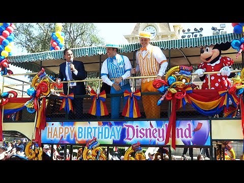 Disneyland 63rd Birthday Celebration