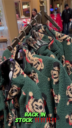 Santa Mickey Mouse Sweatshirt Available at Disneyland