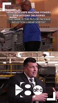 High-Tech USPS machine powers DFW holiday deliveries