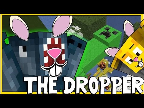 Minecraft - I'M A RABBIT! - Tall Dropper Map! [1]