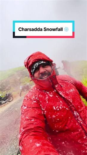 Snowfall on Charsadda and Pranghaar Border: A Winter Wonderland