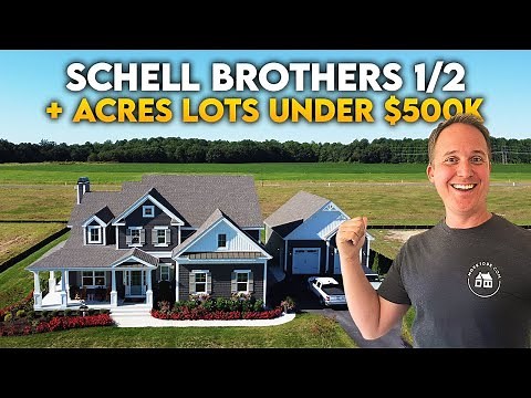 Cubbage Pond Homes Tour | Inside Schell Brothers King Fisher Model | Milford Delaware Real Estate