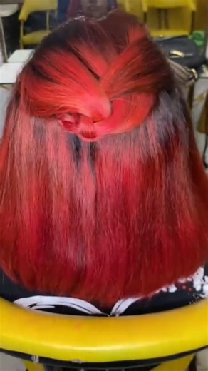 Fruity red or raspberry hair color|| Menyabut Tahun 2026 #mariayovita #haircolor #rasberry #2026