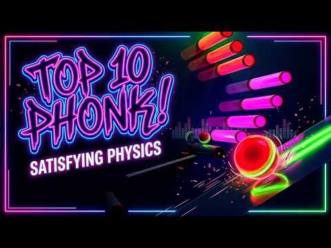 Marble Plays TOP 10 Phonk Songs 🔴 (Satisfying 3D Physics)