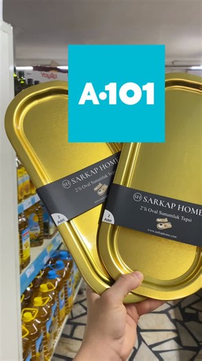 Seycan Elçin on Instagram: "Erkenden haber 😍 6 Kasım da @a101iletisim 🥰 2’li Oval Sunumluk Tepsi geliyor 💃 2’li fiyatı 79,50₺ Boyutu oldukça büyük rengi gold 👌 Alacak olanlar erkenden bakmalı 😍 Görmesini istediğiniz kişilere göndermeyi ve beğenmeyi unutmayın ❤️ #reklam# işbirliğiyok 💍6 #A101 #A101aktüel #A101aktüelürünleri #A101aktüelkeşfet #A101keşfet #A101indirim #A101fırsat #A101alışveriş #A101güncelkatalog #A101kampanya #A101haftanınürünleri #a